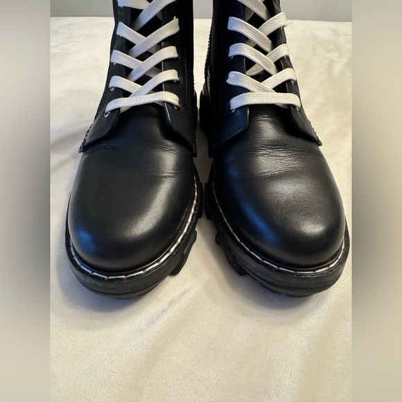 Like new! rag & bone Shiloh Women’s Combat Boots, sz 37.5 - Picture 3 of 11